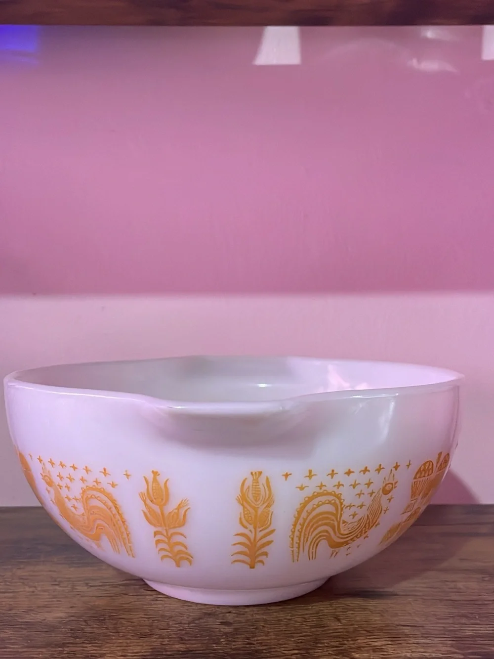 Pyrex Pumpkin Butterprint Cinderella Bowl